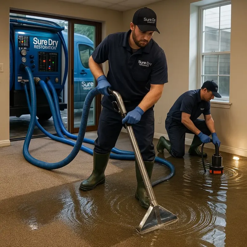 Water Extraction and Removal process in North Elba, NY